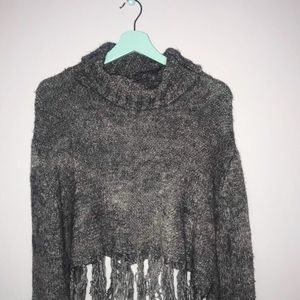 Pandemonium Cropped Wool Sweater